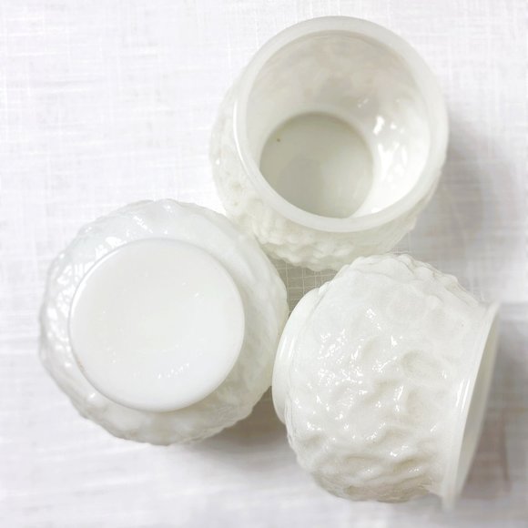 VINTAGE EO Brody White Milk Glass | Planter | Floral Vase - Picture 3 of 6